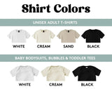 Custom Mom, Dad and Baby Embroidered Matching Family Shirts