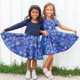 "Who Glows There" Night Creatures Super Twirler Dress with Pockets