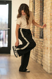 Nina Wide Leg Track Pants