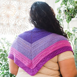 Ombre Stitch Sampler Shawl Pattern