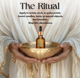 Midas Touch Gilded Anointing Oil – Amber Musk & Saffron Ritual Oil