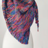 Openwork Lattice Lace Weight Shawl Kit