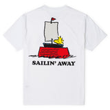 Peanuts "Sailin' Away" – Crewneck Tee