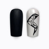Pink Mask - Gel Paint Black