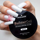 Pink Mask - Solid Builder Gel UV/LED White
