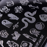 Pink Mask - Stamping Plate Esoteric #64