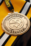 Pittsburgh Steelers Classic Round Ornament (Bronze)