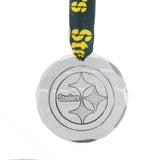 Pittsburgh Steelers Small Round Ornament (Aluminum)