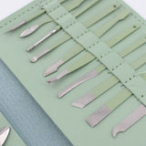 Nail Clippers Pedicure Kit – 16-Piece Grooming Set with Case