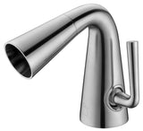 ALFI brand AB1788BN Brushed Nickel Single Hole Cone Waterfall Bathroom Faucet