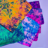 Colorful Sari Scrap Bundle – Handpicked Fabric Pieces for Crafting, Mending & Journaling