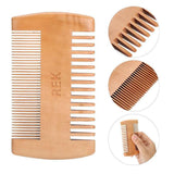 REK Sandalwood Beard Comb | REK Cosmetics