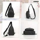 Retro PU Leather Crossbody Bag