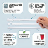Reusable Plastic Straws – 18oz & 32oz