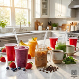 Reusable Plastic Straws – 18oz & 32oz