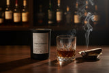 Cigars & Bourbon - Soy Wax Candle 11oz with Lid