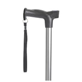 Comfort Grip T Handle Cane, Graphite