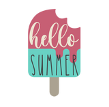 Hello Summer Large Popsicle Door Hanger Kit - Make It Live!
