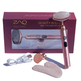 Sana Rose Quartz Vibrating Changeable Face Rollers w/ Gua Sha
