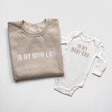 In My Mom Era & In My Baby Era Matching Embroidered Outfits