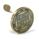First Pentacle of Saturn Coin - 72 Names of God