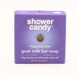 Fragrance Free Goat Milk Soap Bar | Shower Candy