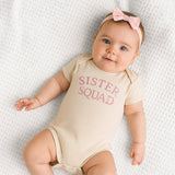 Embroidered "Sister Squad" Coordinating Sister Outfits