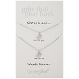 Sisters Matching Necklaces