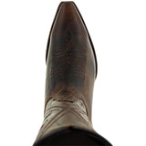 Cheyenne Cowgirl Boots | Women's Snipped Toe Leather Boots (M50041)