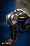 Splinted Leg Armor Brown