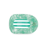 Spring Splash Medium Flat Round Hair Clip