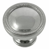 Strategic Brands 17014 1.25 in. Polished Nickel Vanilla Border Knob