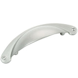 Laurey 52339 2.5 in. Nantucket Cup Pull Satin Pewter