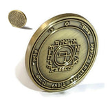 Fifth Pentacle of the Sun Coin - 72 Names of God