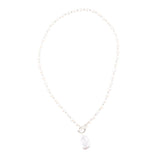 Sunday Best Pearl Toggle Necklace