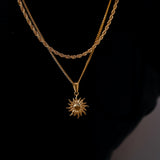 Sun Pendant Set