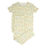 Surfboard Waves Big Kid Pajama S/S