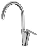 ALFI brand AB3600BN Brushed Nickel Gooseneck Single Hole Bathroom Faucet