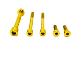 Talaria MX3/MX4 6-Piece Motor/Gearbox Titanium Kit