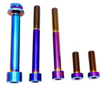 Talaria MX3/MX4 6-Piece Motor/Gearbox Titanium Kit
