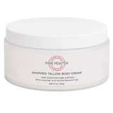 Grass-Fed Tallow Body Cream with Lavender & Vanilla – Deep Moisturizer for Dry Skin, 8.82 oz (250 g)