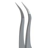 STALEKS PRO EXPERT 45 TYPE 1 PROFESSIONAL EYELASH TWEEZERS CURVED TE-45/1 - STALEKS™