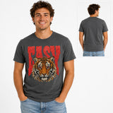 Painted Easy Tiger Adult Graphic Tee