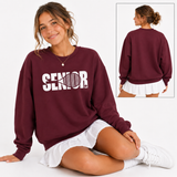 Tennis Senior Graphic Sweatshirt