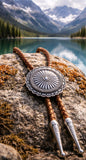 THE COTTONMOUTH SUNBURST BOLO TIE