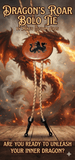 THE DRAGON'S ROAR BOLO TIE ~ MIKE'S CUSTOM BOLOS