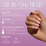 The GelBottle - Clear All In One BIAB Builder Gel, 20 ml