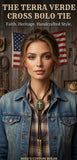 THE TERRA VERDE CROSS BOLO TIE