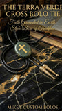 THE TERRA VERDE CROSS BOLO TIE