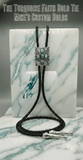 THE TURQUOISE FAITH BOLO TIE ~ THE SPIRIT OF THE WEST